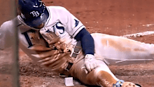 Kevin Kermaier picked up a scouting card dropped by a rival player and refused to give it back.