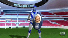 9News has unveiled a new election gimmick 'Hallowed Turf' for the Victorian Election.