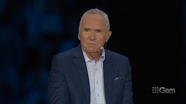 Cricket legend Allan Border pays tribute to Shane Warne at his state memorial.