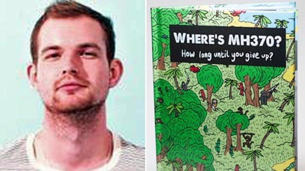 Mathew Carpenter and his Where's Wally-style picture book.