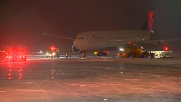 The plane was confirmed to be carrying the Minnesota Vikings NFL team. (Channel3000)