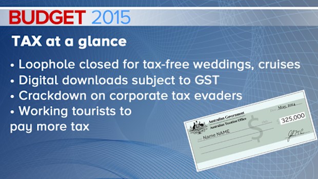 Working tourists will now pay more tax. (9NEWS)