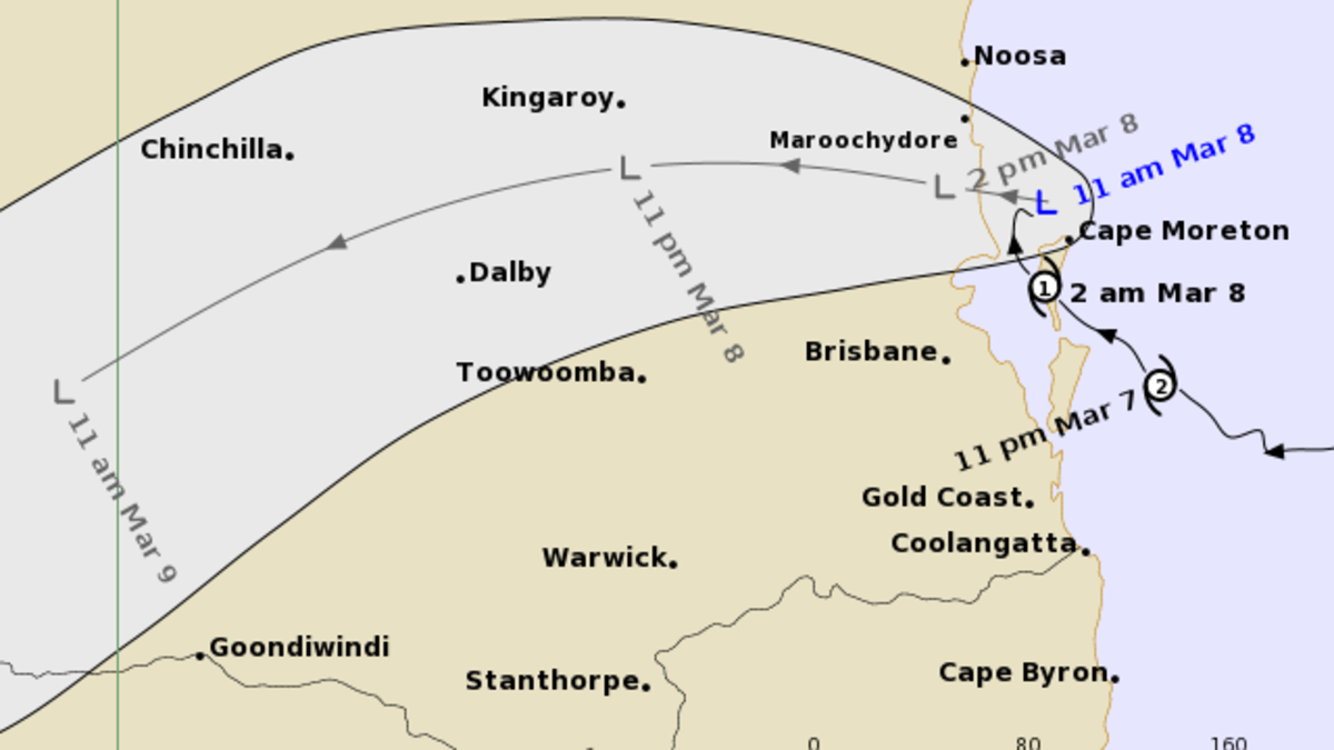 Ex-Tropical Cyclone Alfred predicted path: When will Ex-Cyclone Alfred ...