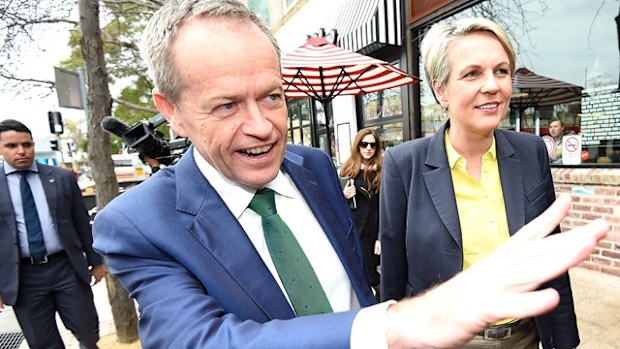 Bill Shorten and Tanya Plibersek. (AAP)