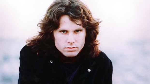 The Doors frontman Jim Morrison in Los Angeles, 1968. (Getty)