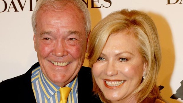 John and Kerri-Anne Kennerley. (AAP)