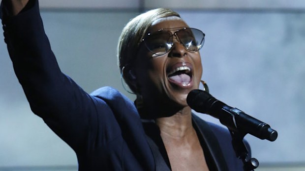 Mary J Blige. (AAP)