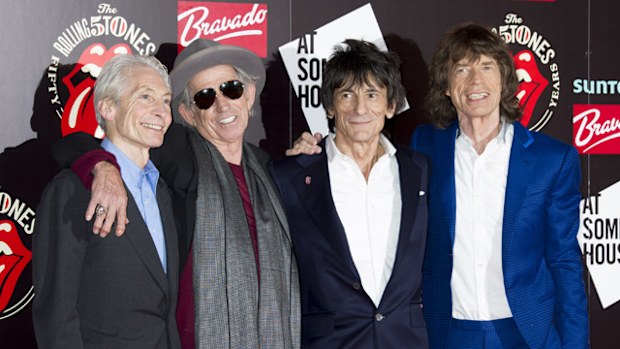 The Rolling Stones arriving at a London venue last year to mark the 50th anniversary of the band's first performance. 