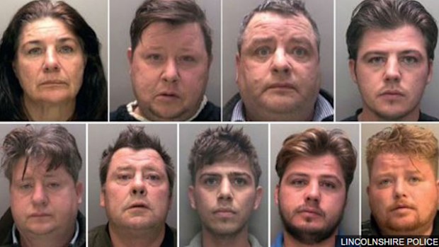 The Rooney family from central England. Photo: Lincolnshire Police).