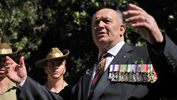 Peter Cosgrove in 2012. (AAP)