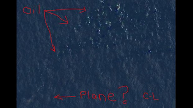 Love scrawled labels on the image using Photoshop. 