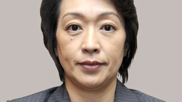 Skater-turned-politician Seiko Hashimoto. (AAP)