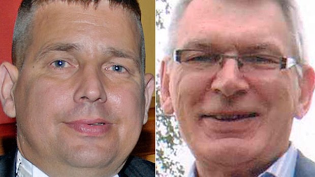 (L-R) Darren Hughes and Robert Stuart. (Supplied)