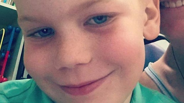 The six-year-old Perth boy, who cannot be named for legal reasons.