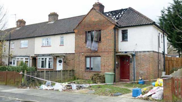 The Murphys said they are heartbroken by the death of pet Jack Russell Chilli after a jar of Nutella caused their London home to go up in flames. (Supplied)