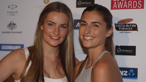 Bridget (left) and Frances Abbott. (AAP)