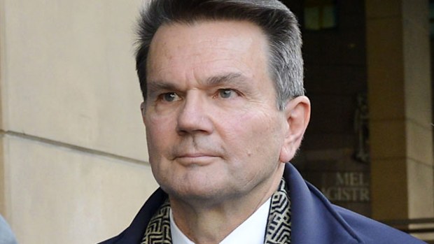 Graeme Harder pictured outside court in May. (AAP)