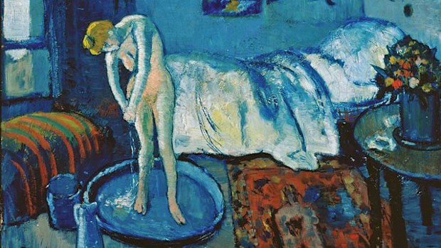 Pablo Picasso's The Blue Room.