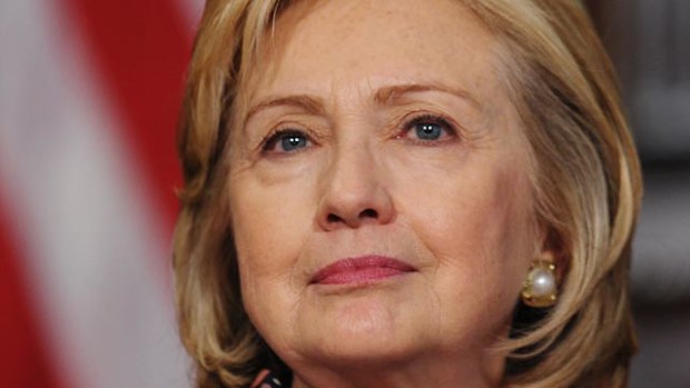 Hillary Clinton is set to launch her second tilt at the US presidency on Sunday. (Getty)