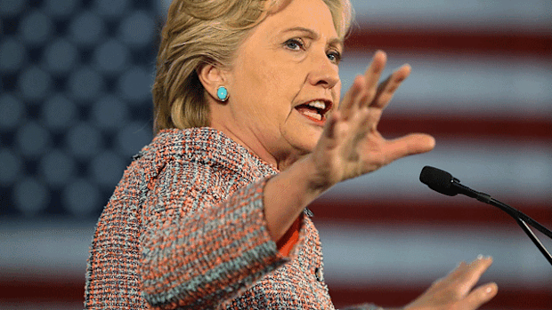 Hillary Clinton. (AAP)