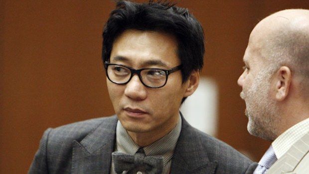 Young Lee at Los Angeles Criminal Court. (AAP)