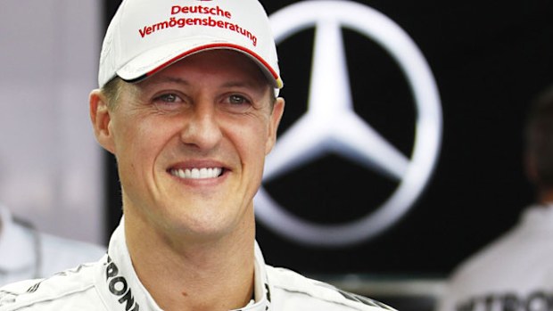 Michael Schumacher. (Getty)