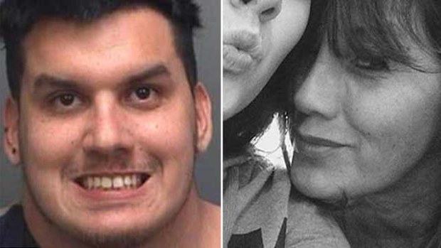 Christian Jose Gomez (left) has admitted to killing his mother Maria and leaving her body on the roadside. 