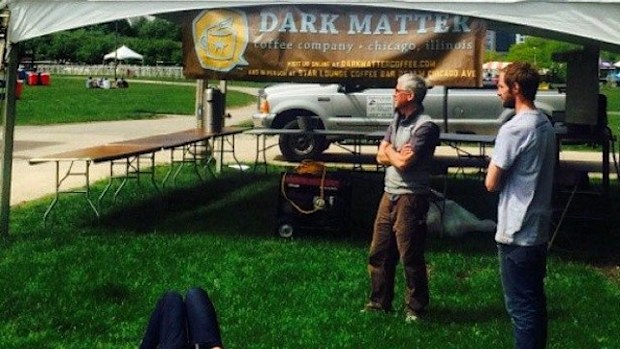 Coffee expert Jim Karr (left). (Supplied)