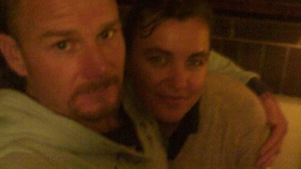 Paul Veitch and fiancé Megan Moody. (Supplied)