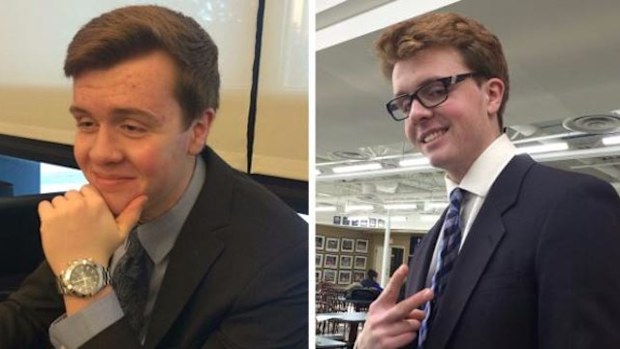 Jordan (left) and Evan Caldwell.