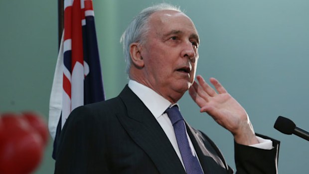 Paul Keating. (AAP)