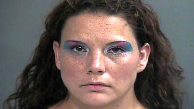 Brandy Allen has been accused of stealing $154 worth of eye shadow.
