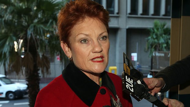 Pauline Hanson in 2011. (AAP)