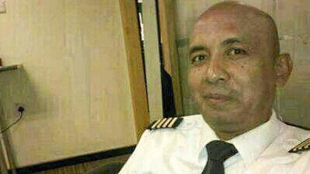 Captain Zaharie Ahmad Shah.