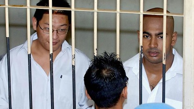 Bali Nine ringleaders Myuran Sukumaran (right) and Andrew Chan. (Getty)