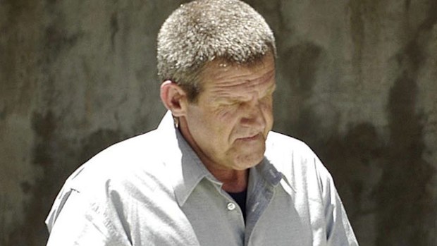 Bradley Murdoch pictured in 2003 as he was awaiting extradition to Darwin. (AAP)