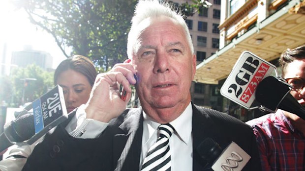 Former Health Services Union national president Michael Williamson. (AAP)