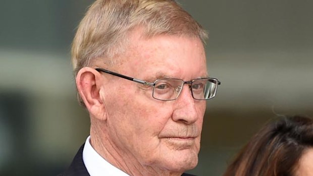 Paul Wilson outside Brisbane Supreme Court today. (AAP)