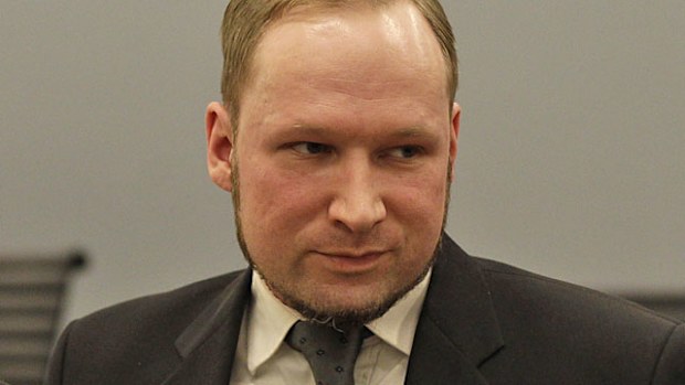 Anders Behring Breivik after his trial. (AAP)