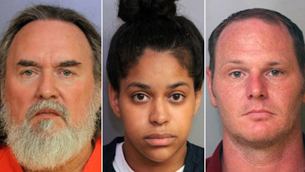 Randall Eugene Tomko, Crucelis Nunez and Nathan Allen Higgins. (Lakeland Police Department)