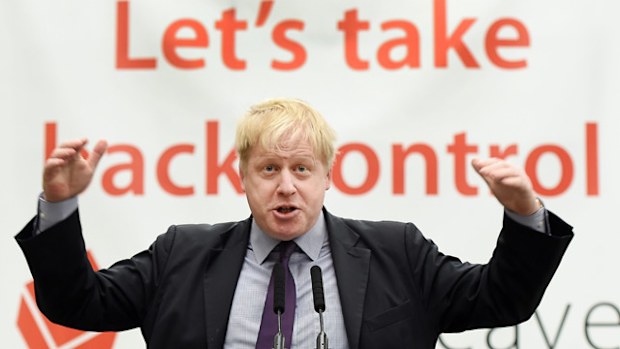 Boris Johnson is leading the Brexit campaign. (AAP)