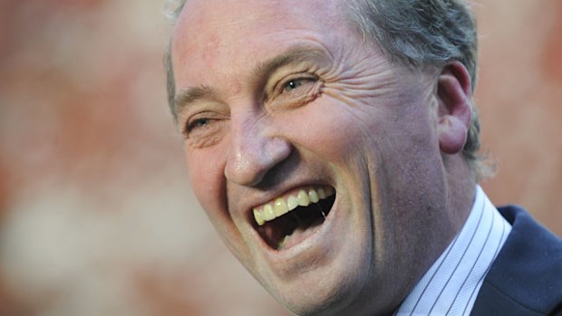 Barnaby Joyce. (AAP)