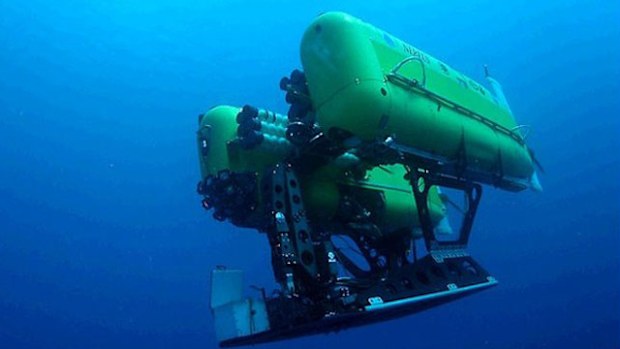 Deep-sea sun Nereus. (Woods Hole Oceanographic Institution)