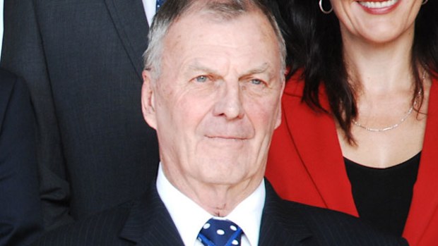 Governor Peter Underwood in March this year. (AAP)