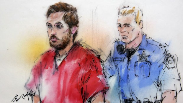 Aurora gunman James Holmes. (AAP)