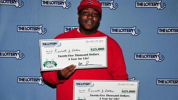 Kenneth Stokes won almost $900,000 by winning the same lotto draw twice.