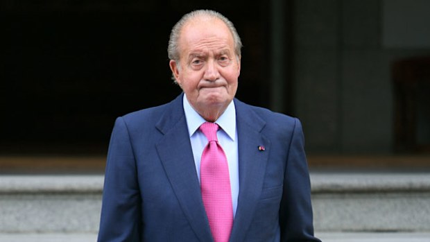 King Juan Carlos of Spain at Zarzuela Palace. (Getty)
