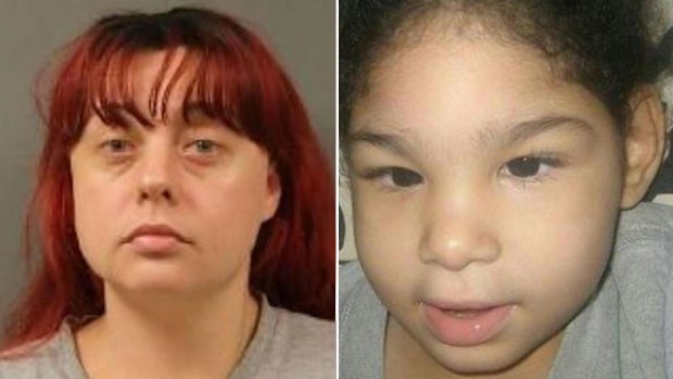 Amber Keyes and her daughter Ayahna.