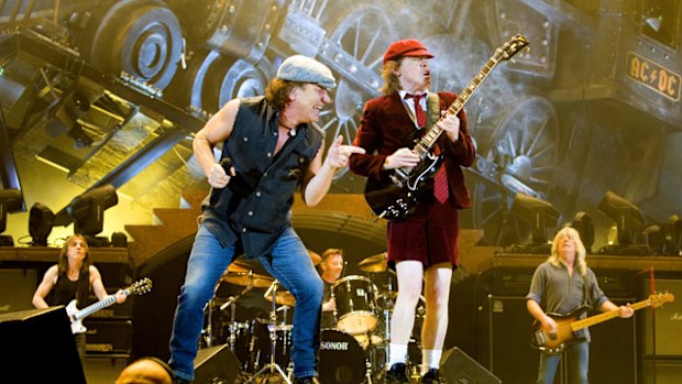 AC/DC perform in concert in 2009. (AAP)