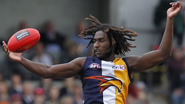 West Coast Eagles player Nic Naitanui. (AAP)